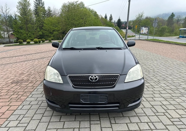 Toyota Corolla cena 6900 przebieg: 191000, rok produkcji 2004 z Choroszcz małe 37